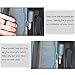 JOYTUTUS Door Pin Guides Compatible with Wrangler, Stainless Steel Door Hinge Pin Bolts Guides Anti-Rust Hinge for 2007-2023 Wrangler JK JKU JL JLU - 4 Pcs