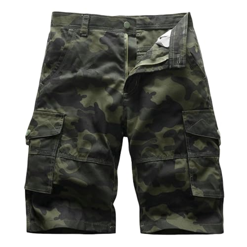 Short camouflage homme 5 points pour l'été décontracté