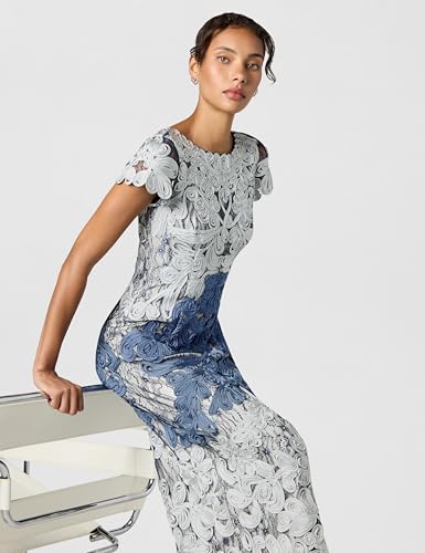Image of JS Collections Women's Jackie Soutache Midi Dress