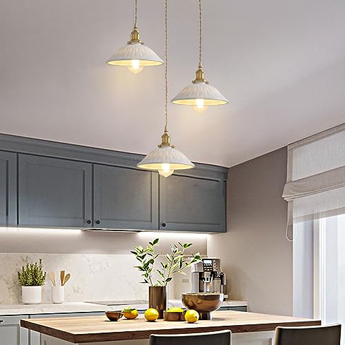 Lustre industriel moderne E27 céramique pour éclairage tamisé