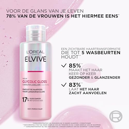 L’Oréal Paris Elvive Glycolic Gloss Set – 200/150/200ml - View 1
