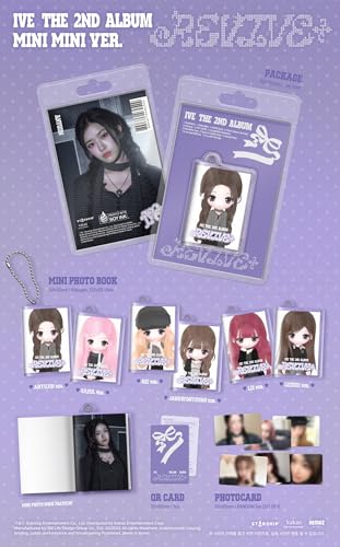 IVE REVIVE+ 2º álbum edición limitada set MINI MINI que conmueve al fandom 3