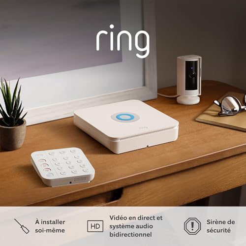 Kit Ring Alarm XL + caméra intérieure + sirène extérieure | Alarm...
