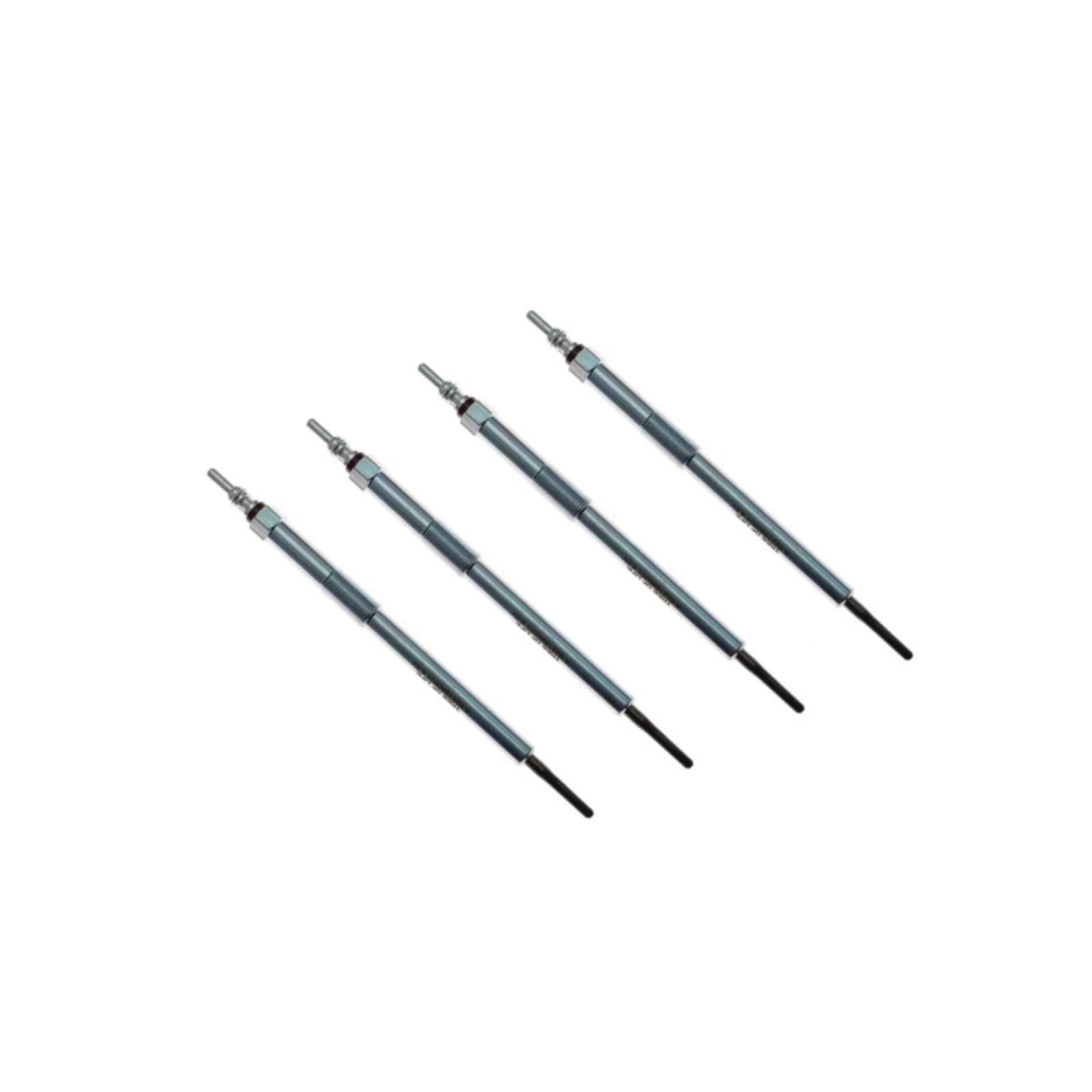 Candele di preriscaldamento per Nissan X-Trail 2013 2014 2015 2016 2017-2020, Strumento di avviamento Motore, Set di 4 candelette di preriscaldamento da 4,5 V, codice 11065-00Q0H.