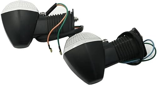 Luz indicadora de señal de giro delantera de motocicleta para Suzuki DL 650 DL1000 V-Strom SV650 SV1000 NS DRZ400 (blanco)