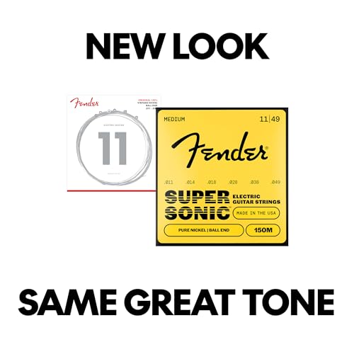 Fender Original 150 Electric Guitar Strings, Pure Nickel Wound, Ball End, 150M .011-.049 - image 4