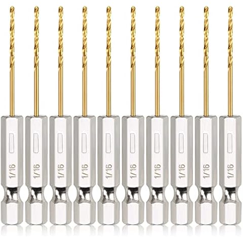 COMOWARE Titanium Drill Bit Set - 10 Pcs Cover