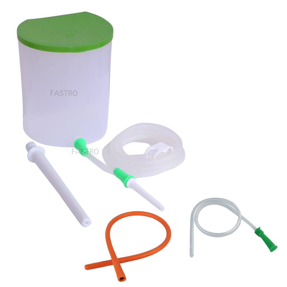 Fastro Enima Home Kit for Adults 1500ml 1 Silicon Pipe 1 Pinch Clamp 2 Nozzles 1 Catheter Pipe 1 Enema Rubber Pipe with User Manual for Men and Women (B0D5TXT1B7) Amazon Price History, Amazon Price Tracker