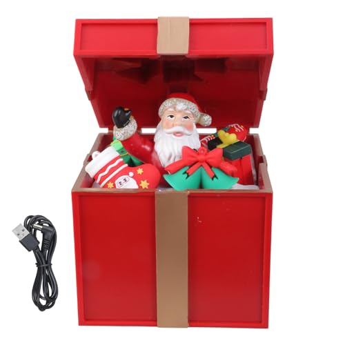 Cajas de música navideñas de PC reutilizable con acabados premium 2