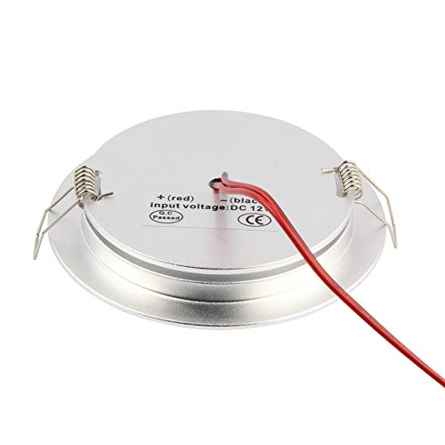 Acegoo A20-R-CL-5W Rv Boat Led Ceiling Light 12V Recessed Puck Light thumb #5