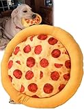 DIYUQISHI Puppy Toys, Large Pizza, Practice Chewing and Cleaning Teeth for Small and Medium Breed Sizes (9.5'', Deluxe Puppy Toy)