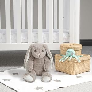 MON AMI Coco The Bunny Stuffed Animal – 13” Brown, Soft & Cuddly, Huggable Rabbit Plush Toy, Nursery Décor, Great for Kids of All Ages MON AMI Coco The Bunny Stuffed Animal–13 Brown Soft Cuddly Huggable Rabbit Plush Toy Nursery Decor Great for Kids of All Ages