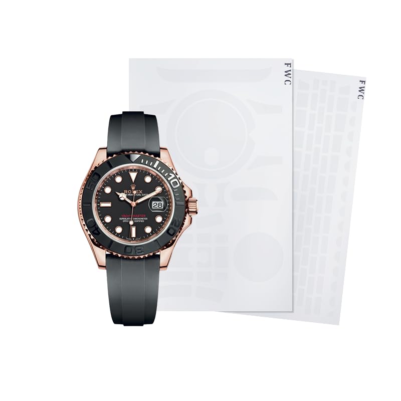 Finewatchcare FWC watch full set of protective film, suitable for Rolex YACHT-MASTER 268655 watch...
