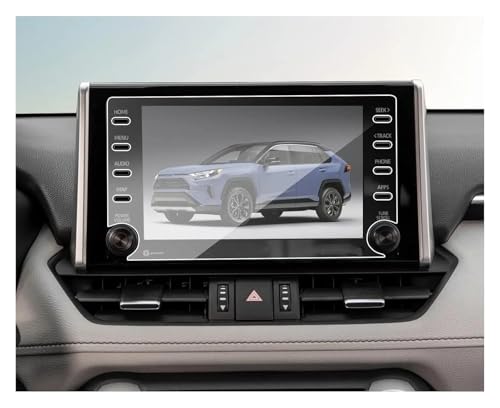 Navigation schutzfolie für toyota für rav4 2019-2022 8 zoll auto lcd gps navigation gehärtetem glas bildschirm film schutz gps displayschutzfolie