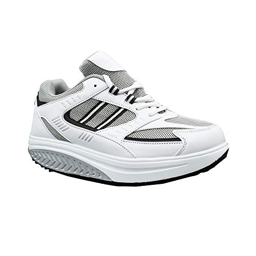 Ettes® - Zapatillas de adelgazamiento para hombre - Modelo Toronto - Material piel sintética - Para caminar cómodamente Size: 41 EU