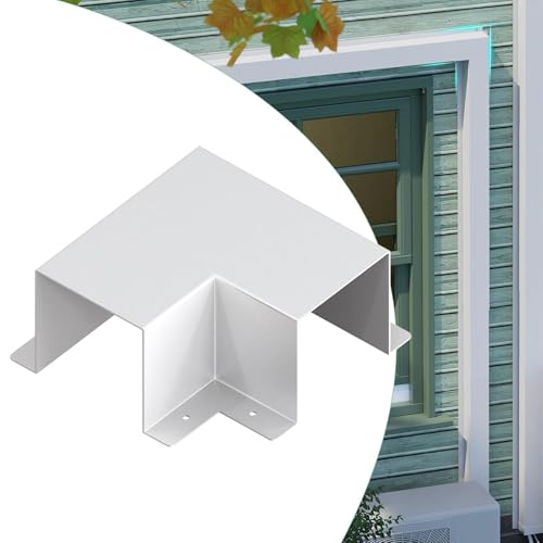 Codo plano para split ideal para fachadas de chalets 4