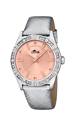 Damen Analog Quarz Uhr mit Leder Armband 15981/3