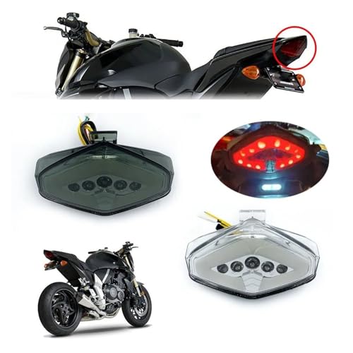 Luz trasera LED para solucionar fallos de intermitentes en moto CB1000R 2