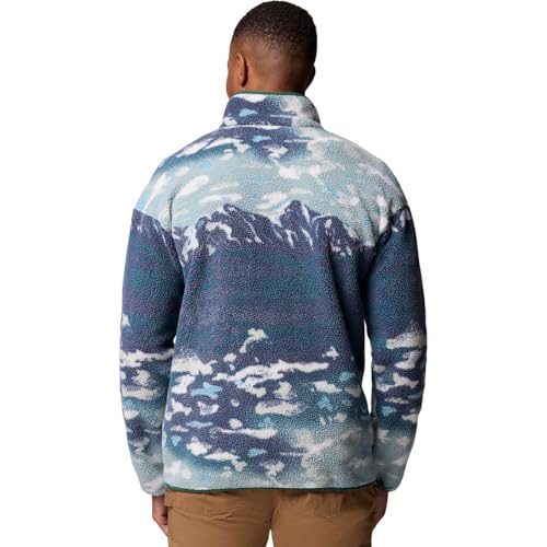 Image of Columbia Helvetia II Printed Half Snap Fleece