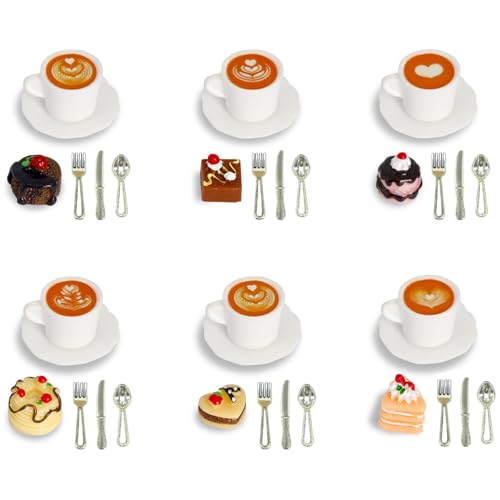 42 Piezas Miniaturas Accesorios Cocina Juguetes Comida Juguete Cocinita Casas de Muñecas Accesorios Cocina Infantil Miniaturas Accesorios para Casa de Muñecas Cocina en Miniatura Set