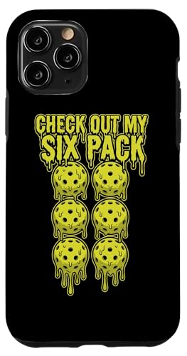 Funny Dripping Check Out My Six Pack �s�b�N���{�[���v���[���[ �X�}�z�P�[�X iPhone 11 Pro �p
