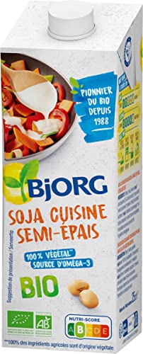Aide Culinaire Bio Soja Cuisine Semi épaisse Bjorg La Brique De 250 Ml - vue 5