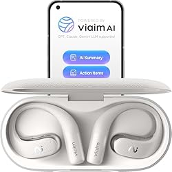 Amazon.com: VIAIM OpenNote AI Voice Recorder Open Ear Earbuds