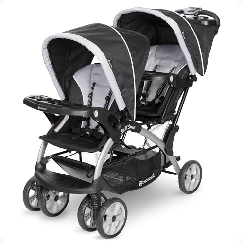 Baby Trend Double Infant and Toddler Stroller w/ Harness and