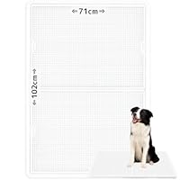 犬トイレトレー 大型犬 1020 x 710 x 50 mm (ブラウン) Amazon | 犬 トイレ トレー スーパーワイド 大型犬 特大 1020 x