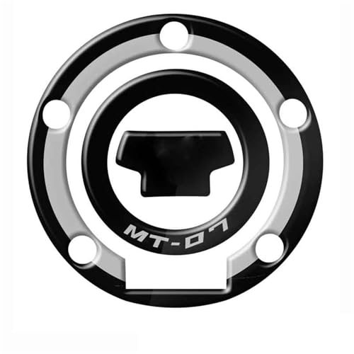 Autocollant pour Bouchon de Réservoir Yamaha MT-07 MT-09 Protecteur Carburant Noir