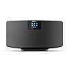 Philips Audio TAM2805/10 Internetradio, DAB+ Radio (WiFi, Bluetooth, Spotify Connect, Alarmfunctie, Stereogeluid, TFT-Display, Superslank Design) Zwart – 2020/2021 Model, 400 x 223 x 102 mm