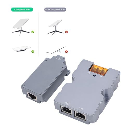 Gigabit Ethernet PoE Injector Kit con Guard ESD Adaptador RJ45 de Alto Rendimiento miniatura 4