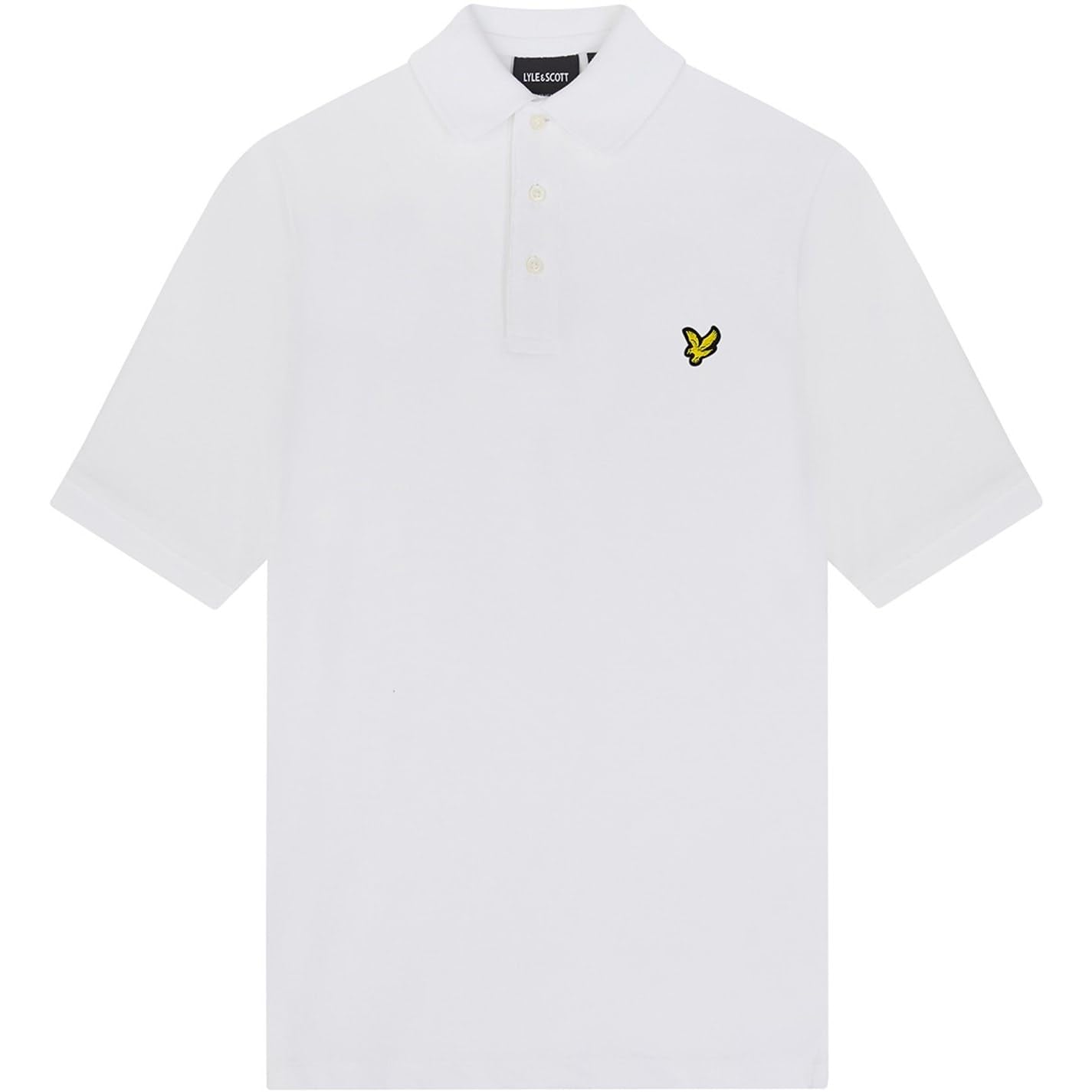 Lyle And Scott Boys White Kids' Short Sleeve Polo Shirt, Sports Direct