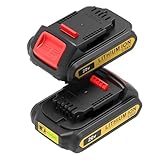 Rocivic Replace for Dewalt 20V Battery 3.0Ah 2 Packs, Replacement for Dewalt 20V Max Battery DCB200 DCB203 DCB204, Compatible with Dewalt DCD DCF DCG Series Cordless Power Tools