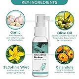 DUBUSH 2023 Anti Cochlear Blockage Removal Spray Piercing Aftercare Spray Ear Wax Clogging Spray Natural Ear Spray for Cochlear Blockage Ear Infections - Image 3