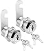 KUYEFGF Truck Tool Lock Keyed Alike Locker Tumbler Tool Box Outside Storage Valet Cam Lock and Keys Replacement 2 Pack