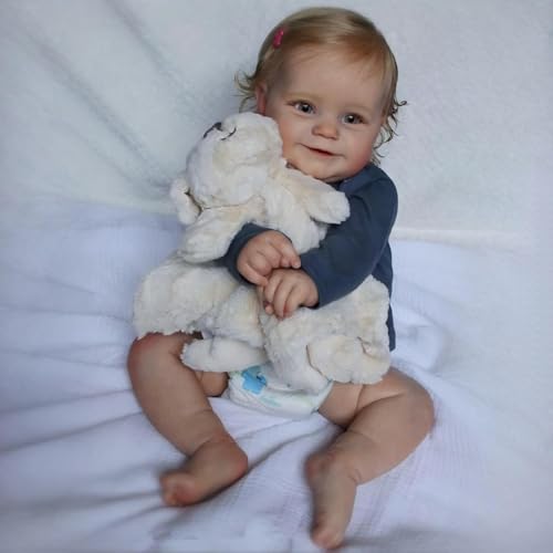 Muñeca Reborn Baby Doll 20 Pulgadas Cuerpo Suave Vinilo miniatura 3