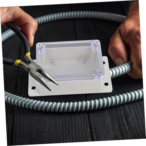Boîtes de jonction étanches extérieures transparentes de dérivation électrique - 5