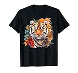 Colorful Tiger Art I Kids Tiger I Jungle Tiger