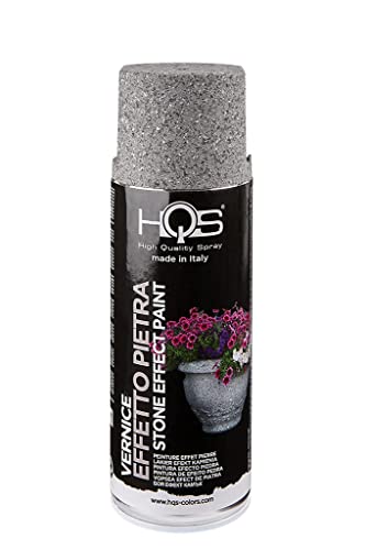 HQS Bombe de peinture effet pierre 400 ml (gris foncé)