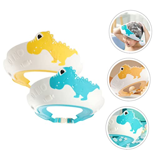 HAPINARY Touca De Banho Para Bebês 2 Peças Chapéu De Banho Para Crianças Pequenas Chapéu De Banho Pa