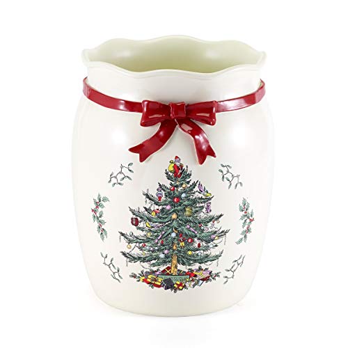 Spode-Waste-Basket-Decorative-Trash-Can-Holiday-Home-Decor-Christmas-Tree Spode Waste Basket Decorative Trash Can Holiday Home Decor Christmas Tree