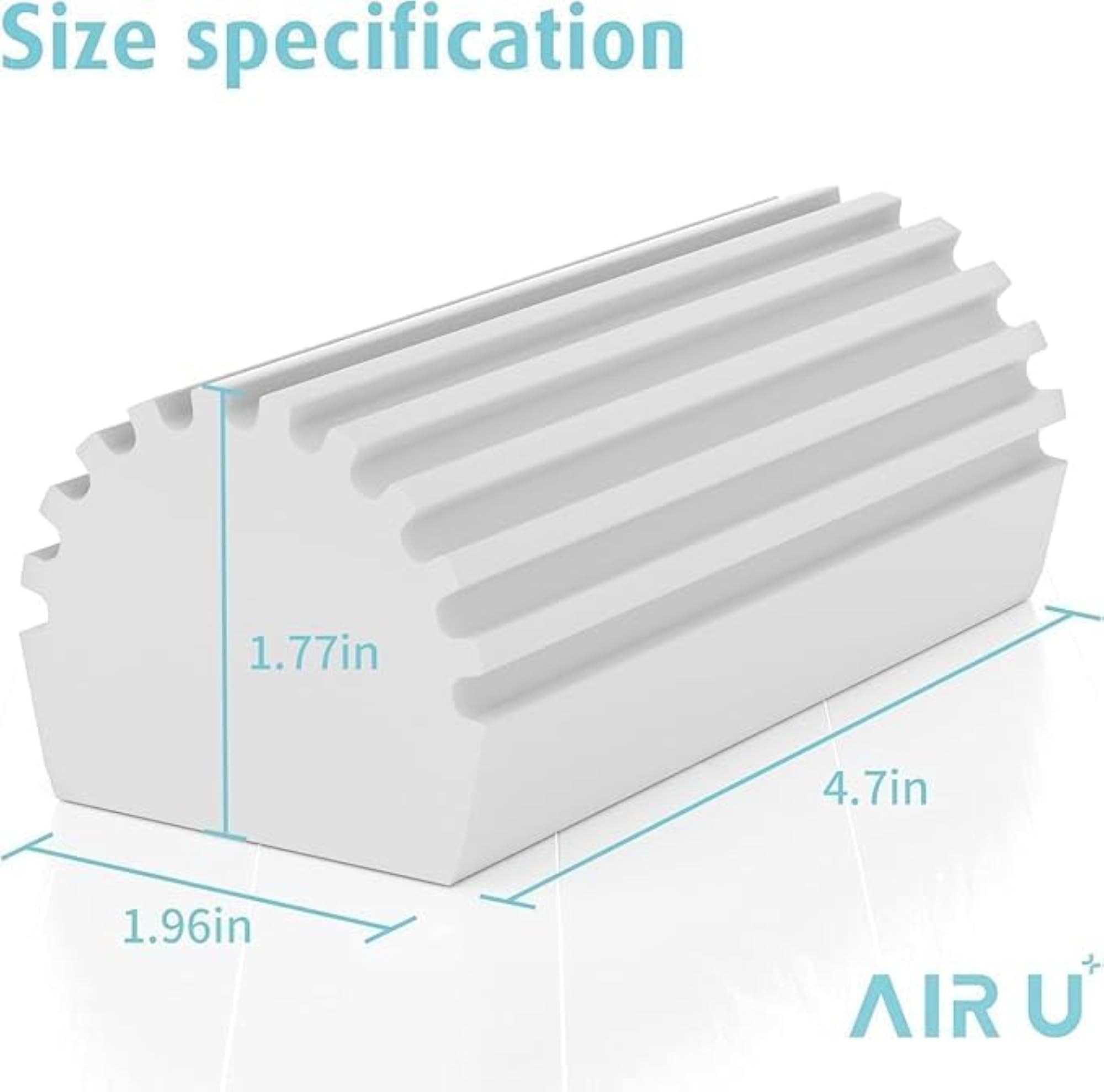 Half Round Cleaning Sponge, Durable Household Scrubber