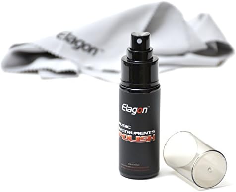 Elagon UK (+3) zestaw Pro Care + 3 przedmioty - najwyższej jakości zestaw do czyszczenia i konserwacji gitary zawierający wszystkie niezbędne narzędzia gitarowe, aby utrzymać gitarę w czystości i prawidłowej