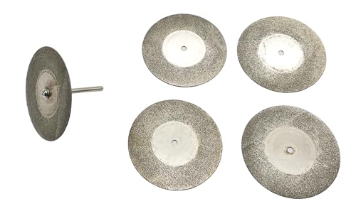 5x KRAFTFELD Mini Ø50mm Diamant Trennscheibe + Aufspann-Dorn für Multifunktionswerkzeug, Akkuschrauber, Bohrmaschine etc 5x KRAFTFELD Mini Ø50mm Diamant Trennscheibe + Aufspann-Dorn für Multifunktionswerkzeug, Akkuschrauber, Bohrmaschine etc