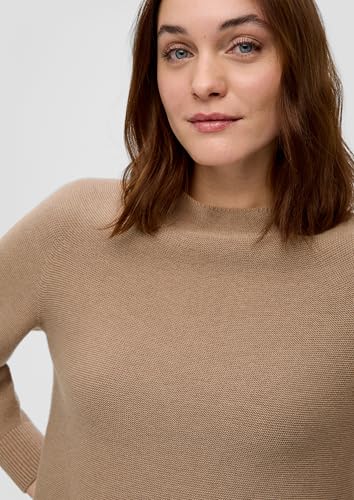 s.Oliver Damen 120.11.899.17.170.2112212 Sweater, Sand Melange, 38 – Ansicht 4