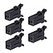 TMP1105 Hook-Latches 5pcs Trash Can Plastic Lock Self-Locking Switch Replacement Catch Compatible Touch Lid Bin Latch Repair Clip (Color : Black)