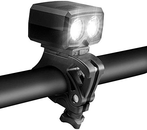 BicycleStore Front Bike Light, 1200mAh Battery LED USB Rechargeable Bicycle Light Waterproof Mountain