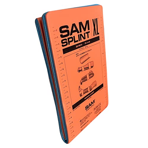 SAM Splint XL immobiliser une fracture facilement avec cette attelle longue pliable