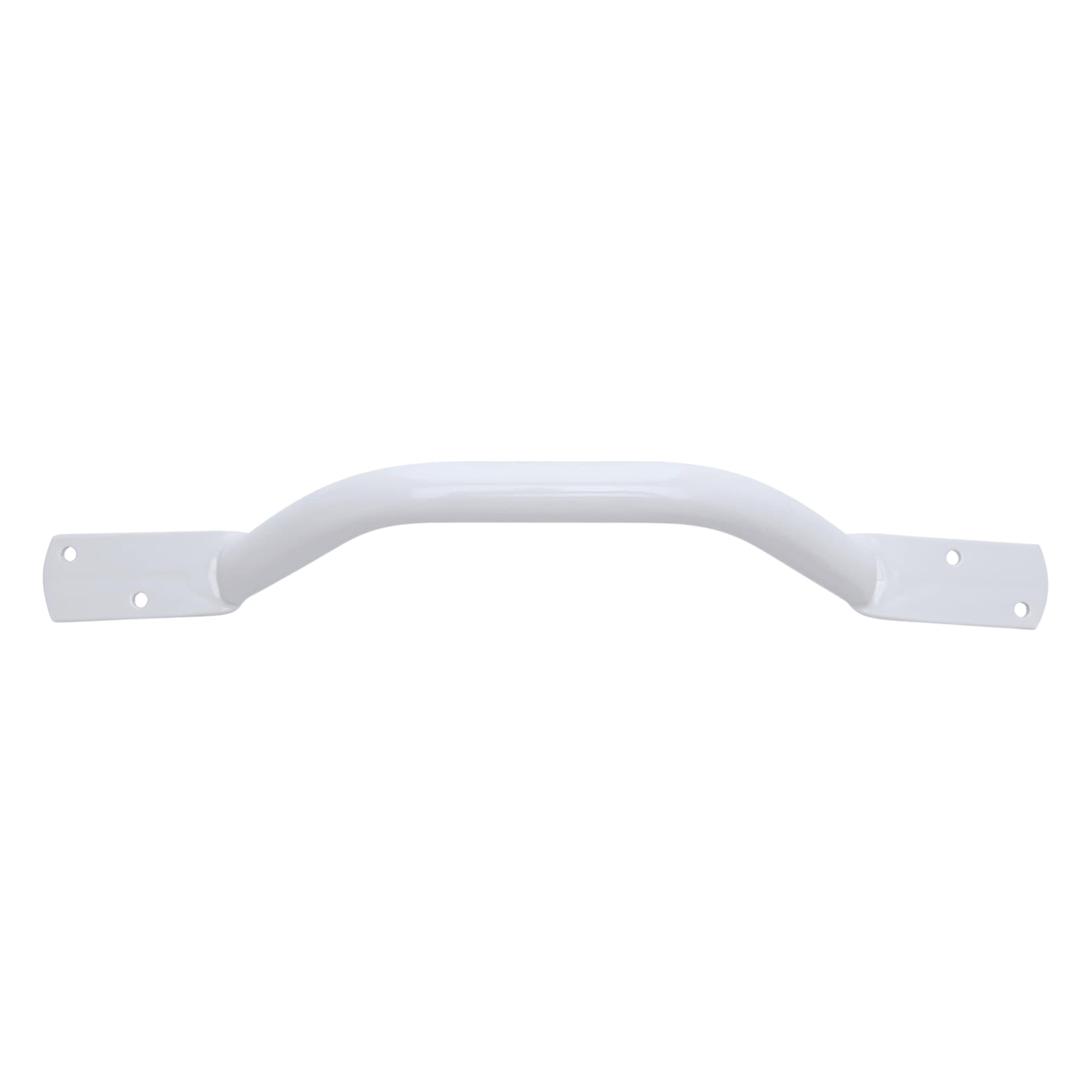 HOMECRAFT Steel Grab Rail, 610 mm (24"), White Support Rail for Indoor & Outdoor Use, Sturdy Aid for Elderly, Injured, Disabled, Ideal for Bathroom, Near Stairs (Eligible for VAT relief in the UK)